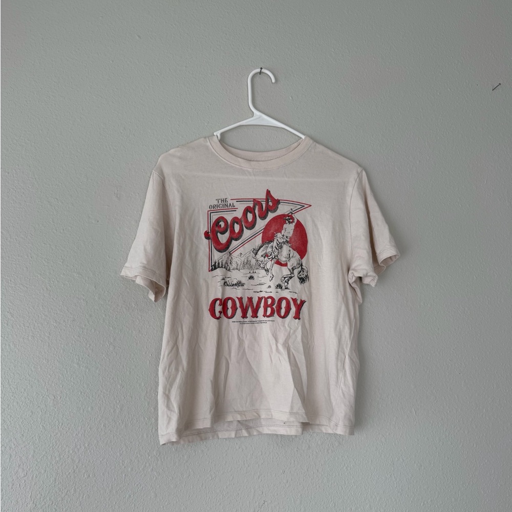 Coors Cowboy Graphic T-Shirt